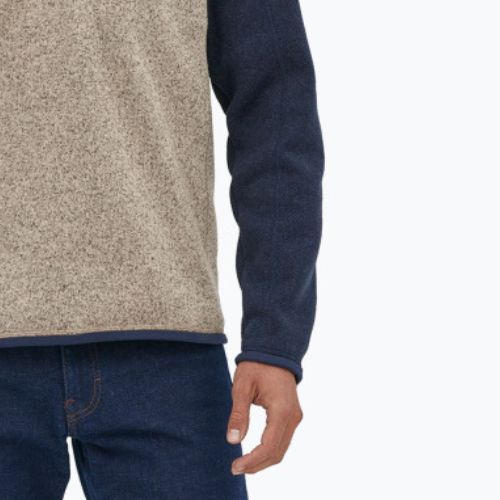 Bărbați Patagonia Better Sweater 1/4 Zip fleece Sweatshirt omuleț de polaritate oar tan