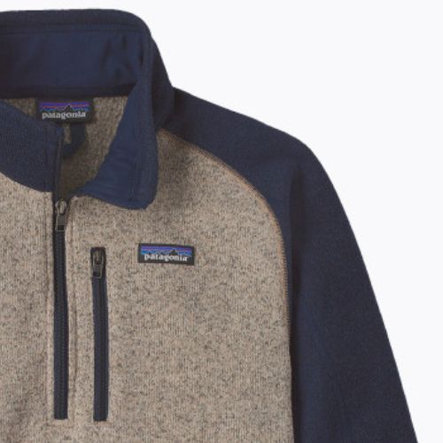 Bărbați Patagonia Better Sweater 1/4 Zip fleece Sweatshirt omuleț de polaritate oar tan