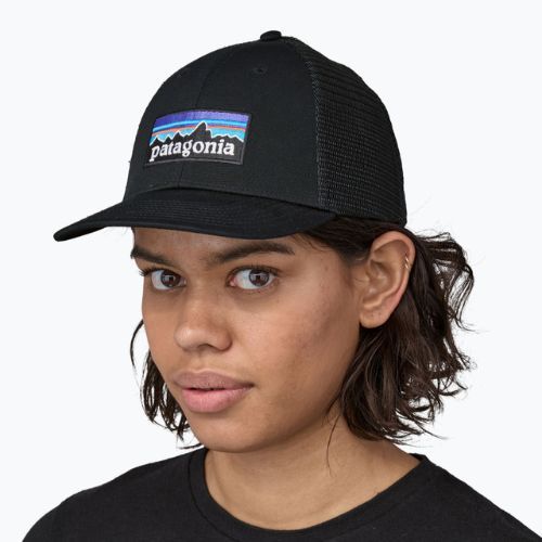 Patagonia P-6 Logo LoPro LoPro Trucker cap negru