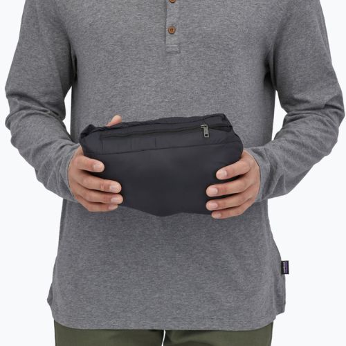 Geacă cu puf pentru bărbați Patagonia Down Sweater Hoody black