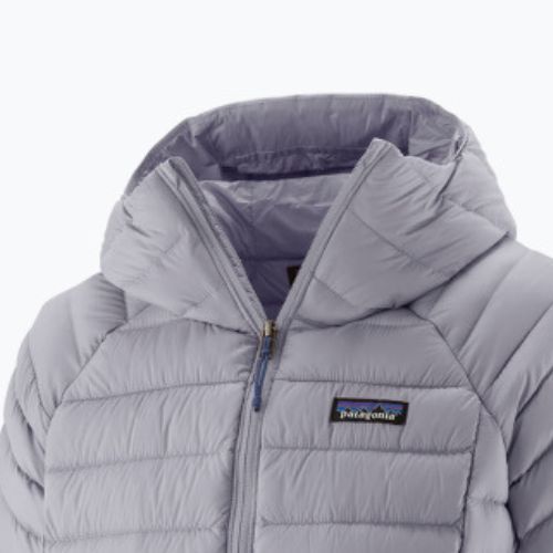 Pulover cu glugă cu glugă Patagonia Down pentru femei, gri hering