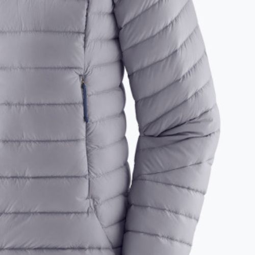 Pulover cu glugă cu glugă Patagonia Down pentru femei, gri hering