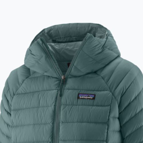 Pulover cu glugă cu glugă Patagonia Down pentru femei nouveau green
