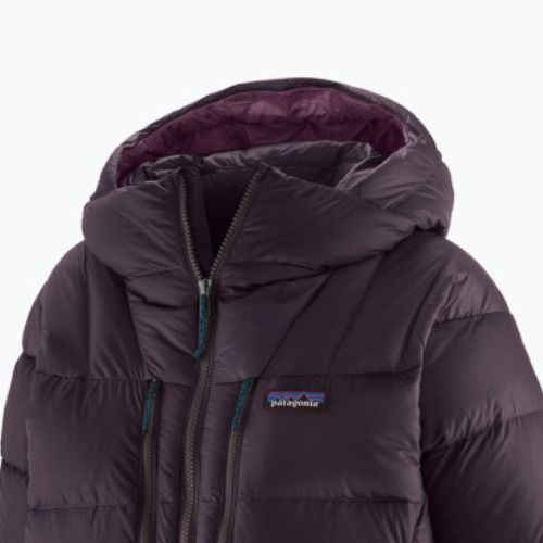 Jachetă cu glugă cu glugă de femei Patagonia Fitz Roy Down Hoody obsidian plum jacket