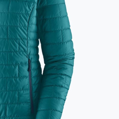 Jachetă izolată pentru femei Patagonia Nano Puff belay albastru