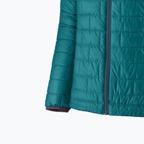 Jachetă izolată pentru femei Patagonia Nano Puff belay albastru