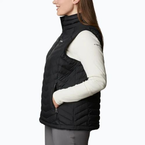 Femeie trekking fără mâneci Columbia Powder Lite negru