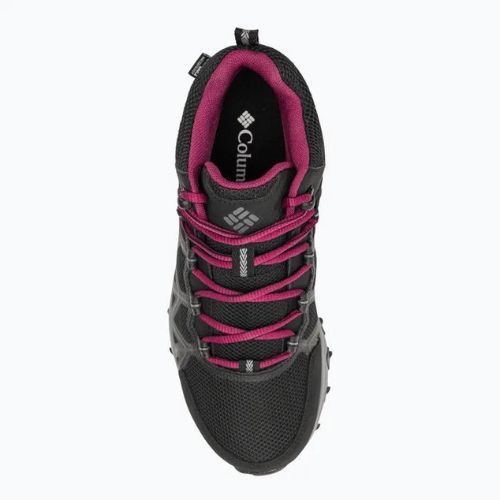 Cizme de trekking pentru femei Columbia Peakfreak II Mid Outdry negru/ti gri oțel