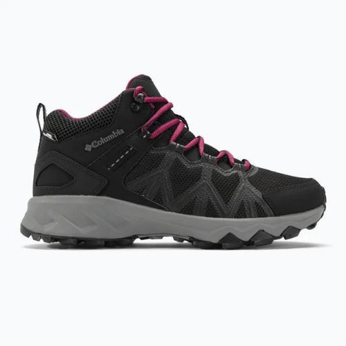 Cizme de trekking pentru femei Columbia Peakfreak II Mid Outdry negru/ti gri oțel