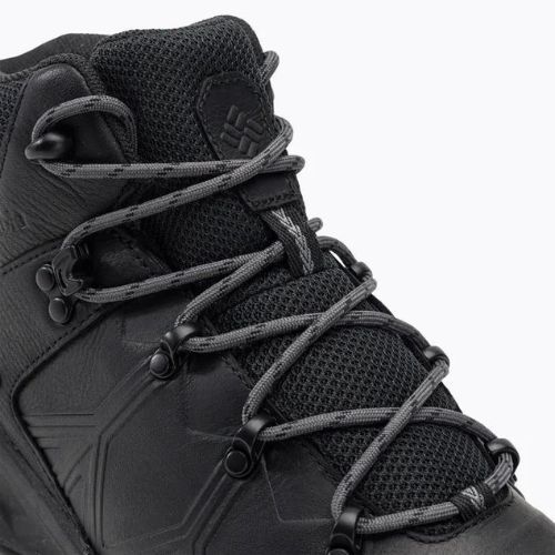 Columbia Peakfreak II Mid Outdry Leather negru/grafit pentru bărbați cizme de drumeție