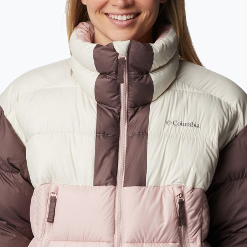 Columbia Pike Lake II Cropped jachetă de puf pentru femei, roz prăfuit/cretă/basalt