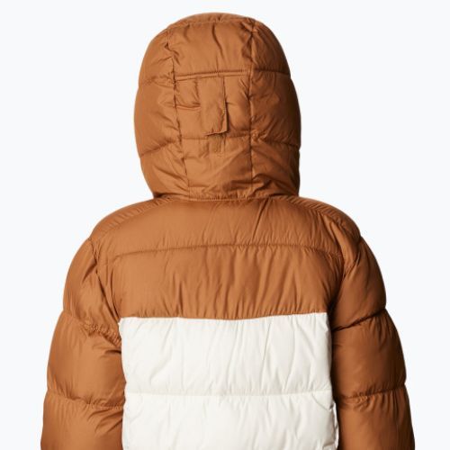 Columbia Pike Lake Insulated II jachetă din puf pentru femei de culoare camel maro/cretă