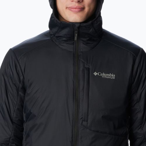 Columbia Silver Leaf Stretch Insulated jacheta de bărbați în jos negru