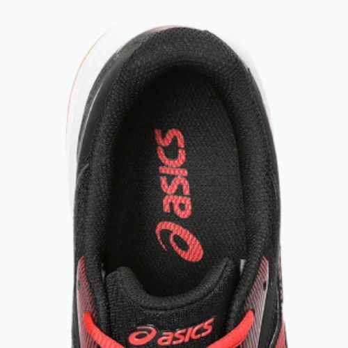 Pantofi de squash pentru bărbați ASICS Upcourt 5 negru / roșu clasic