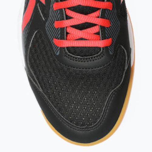 Pantofi de squash pentru bărbați ASICS Upcourt 5 negru / roșu clasic