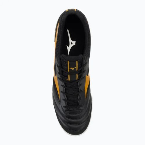 Mizuno Morelia Morelia Sala Club TF cizme de fotbal negru/mp auriu