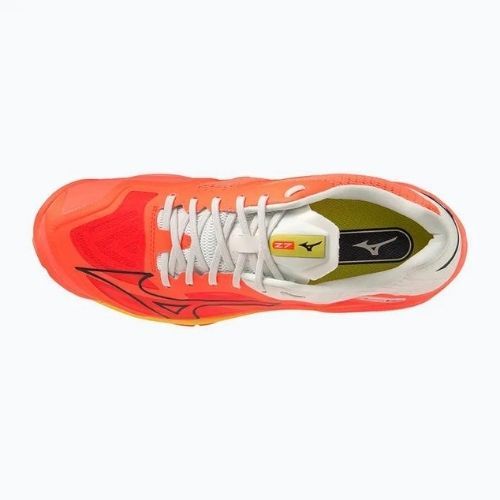 Pantofi de volei pentru bărbați Mizuno Wave Lightning Z7 neon flame / negru / bolt2 neon