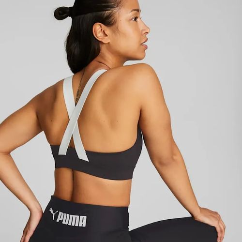 PUMA Mid Impact sutien de fitness Puma Fit puma negru