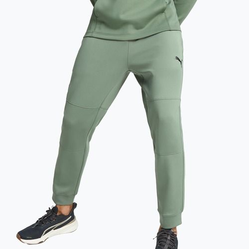 Pantaloni de trening pentru bărbați PUMA Fit Double Knit Jogger pentru bărbați eucaliptus