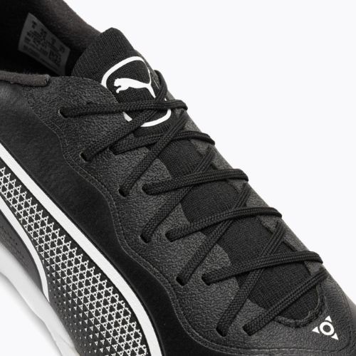 Ghete de fotbal pentru bărbați PUMA King Pro IT puma negru/puma alb