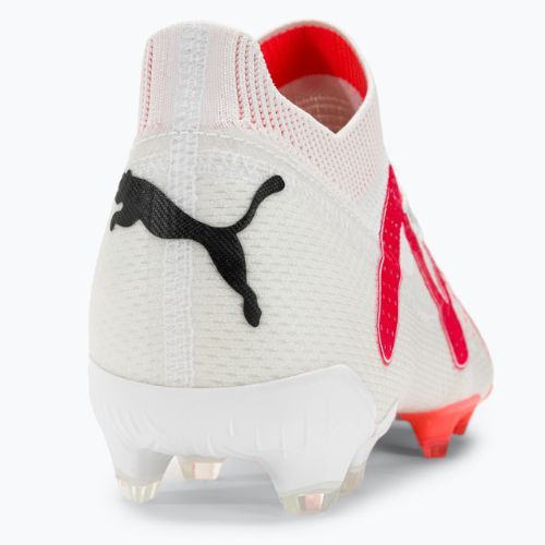 PUMA Ultimate FG/AG ghete de fotbal pentru bărbați puma alb/puma negru/fire orchid