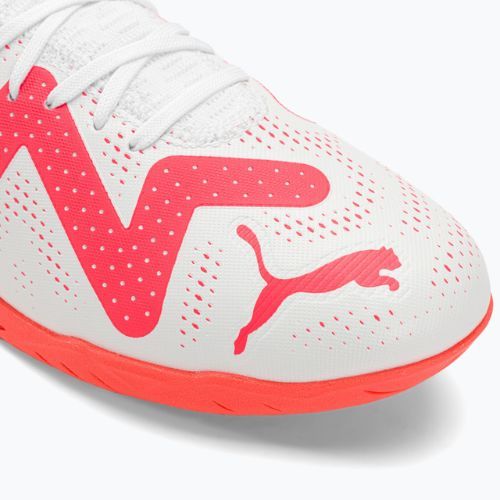PUMA Future Play IT ghete de fotbal pentru bărbați puma alb/fire orchid