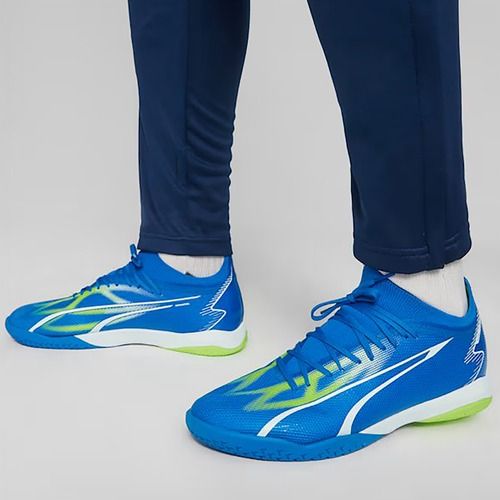 Ghete de fotbal PUMA Ultra Match IT pentru bărbați ultra blue/puma white/pro green