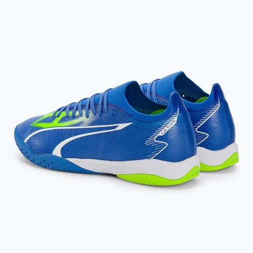 Ghete de fotbal PUMA Ultra Match IT pentru bărbați ultra blue/puma white/pro green