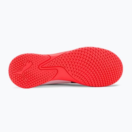PUMA Ultra Play IT Jr ghete de fotbal pentru copii puma alb/puma negru/fire orchid
