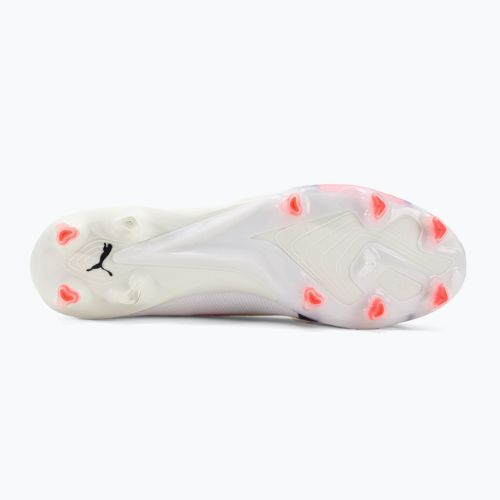 PUMA Ultra Ultimate FG/AG ghete de fotbal pentru bărbați puma alb/pum negru/fire orchid