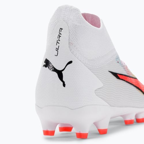 PUMA Ultra Pro FG/AG Jr ghete de fotbal pentru copii puma alb/puma negru/fire orchid