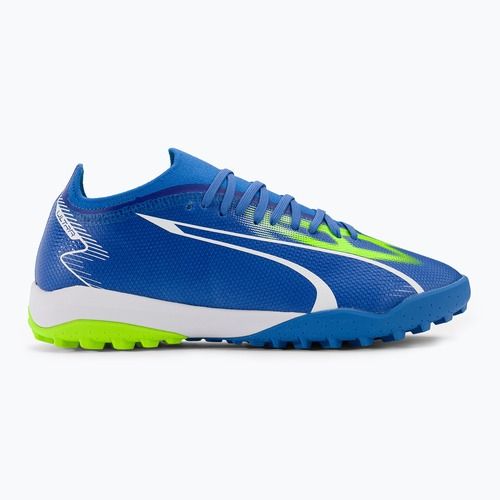PUMA ghete de fotbal pentru bărbați Ultra Match TT ultra blue/puma white/pro green