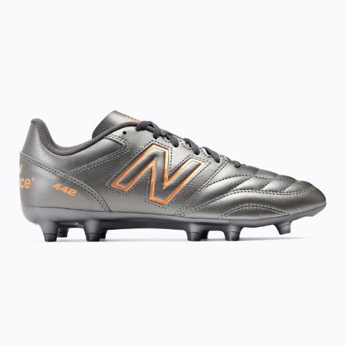 Ghete de fotbal pentru bărbați New Balance 442 V2 Academy FG argintiu