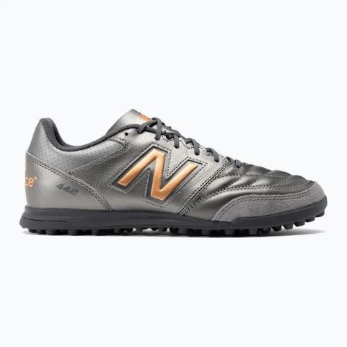 Ghete de fotbal pentru bărbați New Balance 442 V2 Team TF argintiu