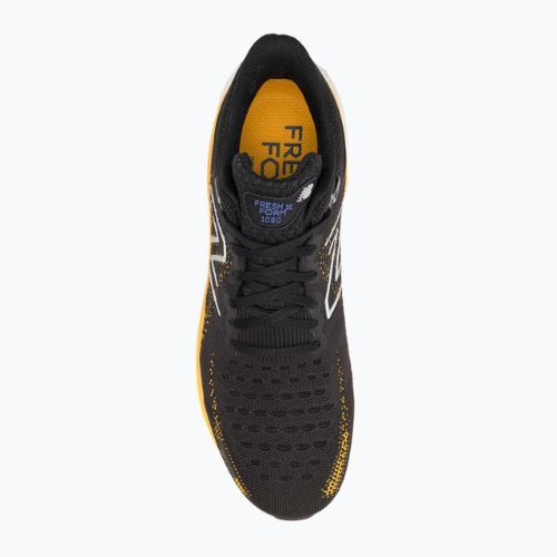 Bărbați New Balance 1080V12 negru / galben pantofi de alergare