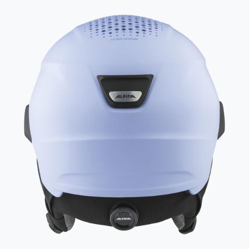 Cască de schi Alpina Alto Q-Lite liliac/negru mat