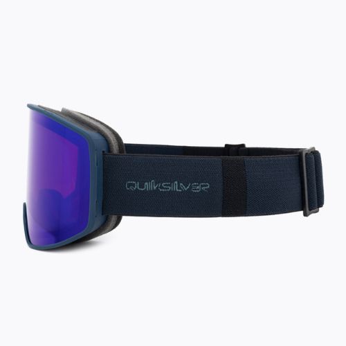 Ochelari de snowboard Quiksilver Storm S3 albastru majolica / albastru mi