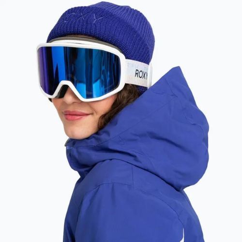 Ochelari de snowboard pentru femei ROXY Izzy sapin alb/albastru ml