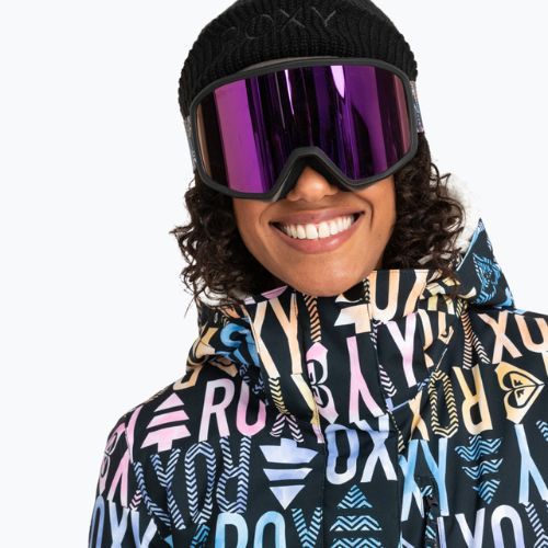 Ochelari de snowboard pentru femei ROXY Izzy sapin/purpuriu ml