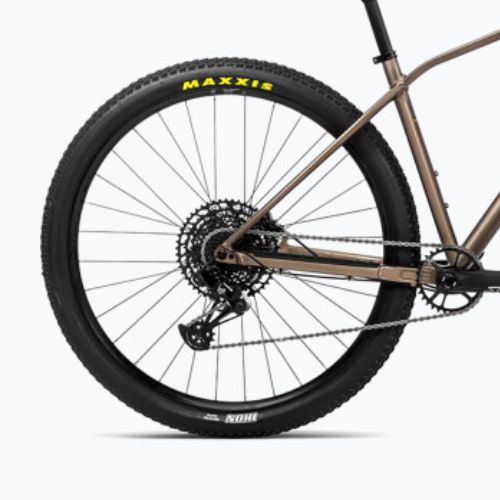 Bicicleta de munte Orbea Alma H10 Eagle 2023 maro taupe/mango