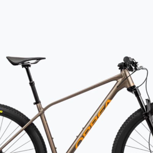 Bicicleta de munte Orbea Alma H10 Eagle 2023 maro taupe/mango