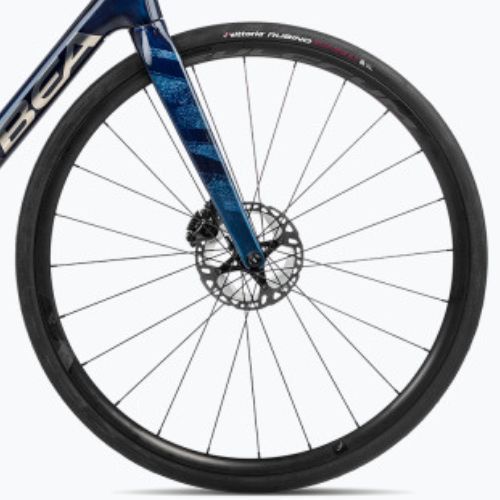 Orbea Orca M20i Team 2023 albastru de carbon vedere / titan biciclete de drum rutier