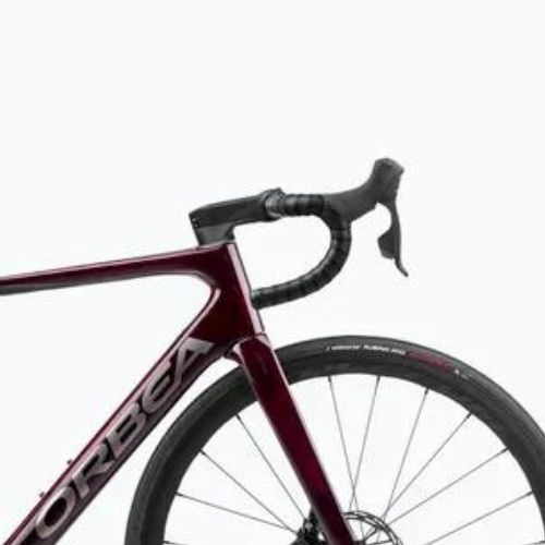 Orbea Orca Orca M31e LTD 2023 vin roșu/carbon raw road bike