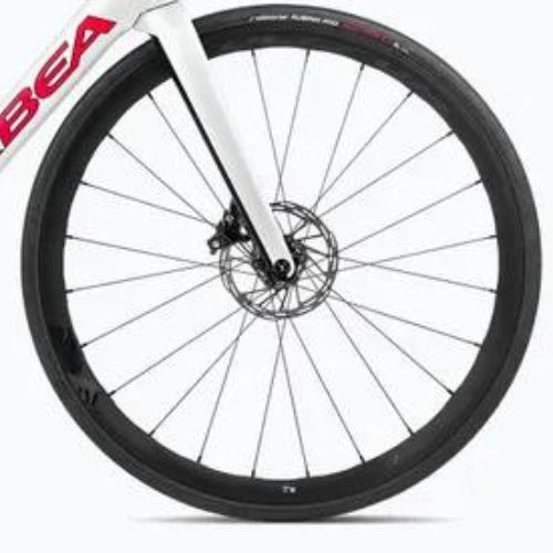 Orbea bicicletă de șosea Orca M31e LTD 2023 alb chic/negru