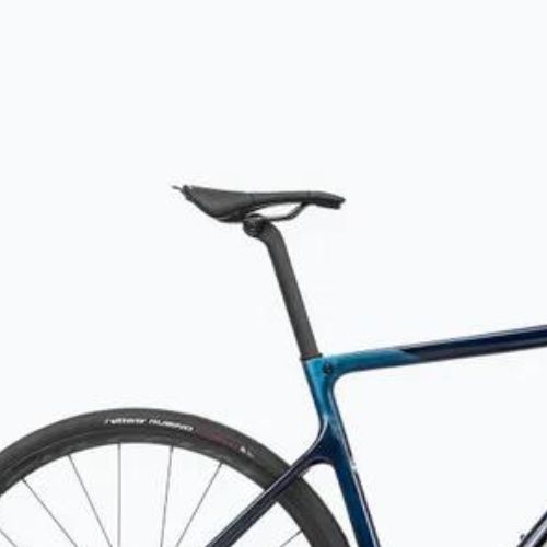 Orbea Orca Orca M31e Team 2023 albastru de vedere de carbon/titan biciclete de șosea