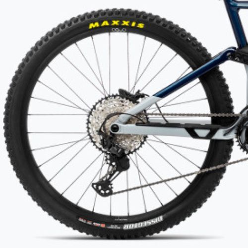Bicicleta electrică Rise H10 42V 540Wh 2023 gri/albastru de lunetă