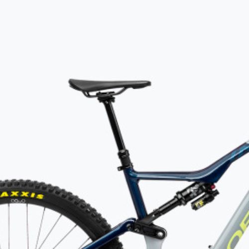 Bicicleta electrică Rise H10 42V 540Wh 2023 gri/albastru de lunetă