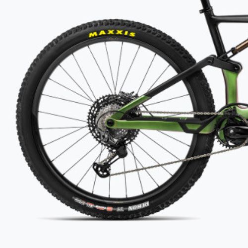 Bicicleta electrică Orbea Rise M-LTD 42V 360Wh 2023 chameleon goblin verde/negru Orbea Rise M-LTD 42V 360Wh 2023 goblin verde/negru