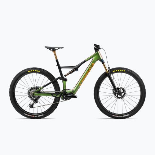 Bicicleta electrică Orbea Rise M-LTD 42V 360Wh 2023 chameleon goblin verde/negru Orbea Rise M-LTD 42V 360Wh 2023 goblin verde/negru