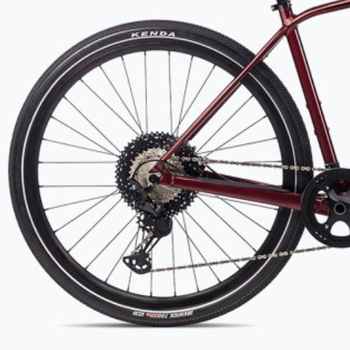 Bicicleta electrică Orbea Vibe H10 36V 248Wh roșu închis metalizat